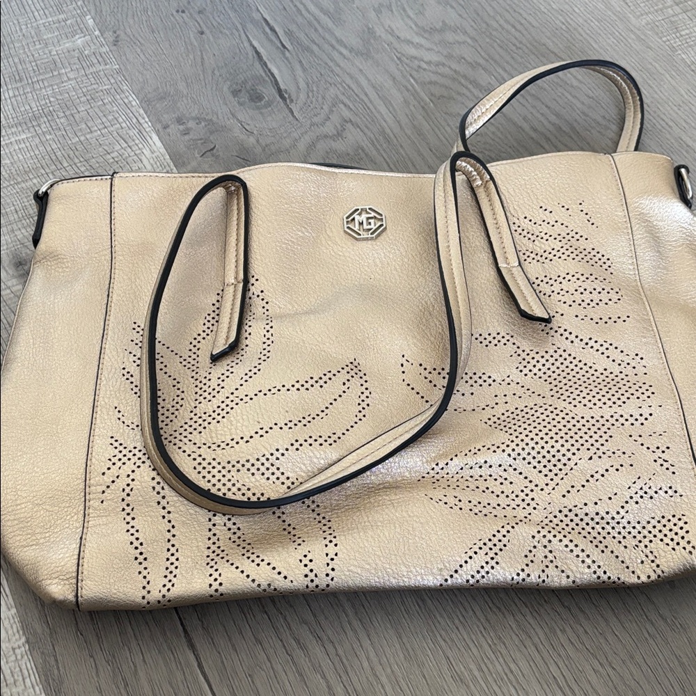 Marina Galanti Elegant Beige Tote Bag